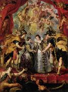 Peter Paul Rubens The Exchange of Princesses France oil painting artist